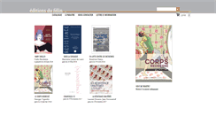 Desktop Screenshot of editionsdufelin.com